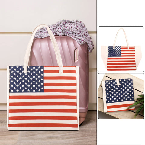 Montana West American Pride Large Canvas Tote Bag - Montana West World