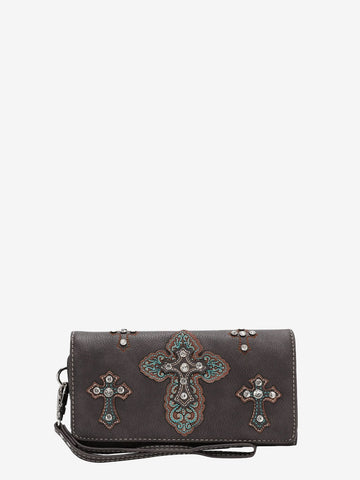 Montana West Embroidered Spiritual Collection Wallet - Montana West World