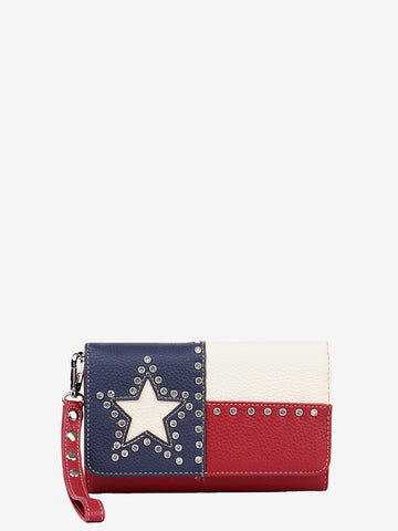 Montana West Texas Pride Studs Crossbody Wallet - Montana West World