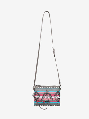 Montana West Aztec Thunderbird Crossbody Clutch - Montana West World