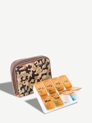Montana West Western Design Pill Box Travel Organizer/ Zippered Case Camo Print - Montana West World