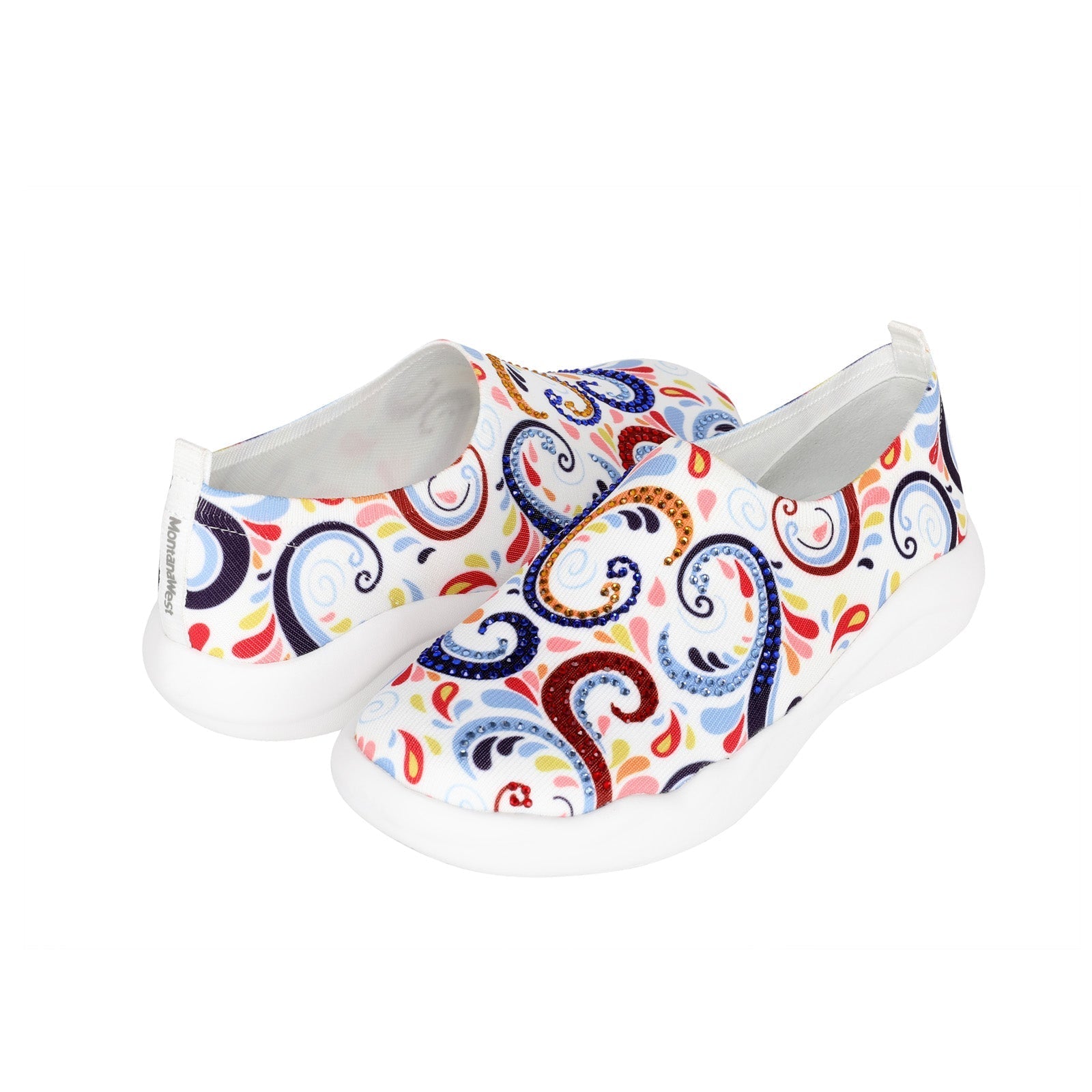 Montana West Boho Floral Slip On Sneaker - Montana West World