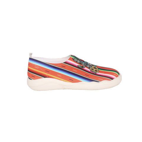 Montana West Serape Floral Print Slip On Sneaker - Montana West World