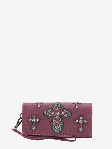 Montana West Embroidered Spiritual Collection Wallet - Montana West World