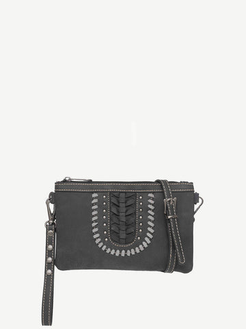 Montana West Tribal Whipstitch Western Crossbody Clutch - Montana West World