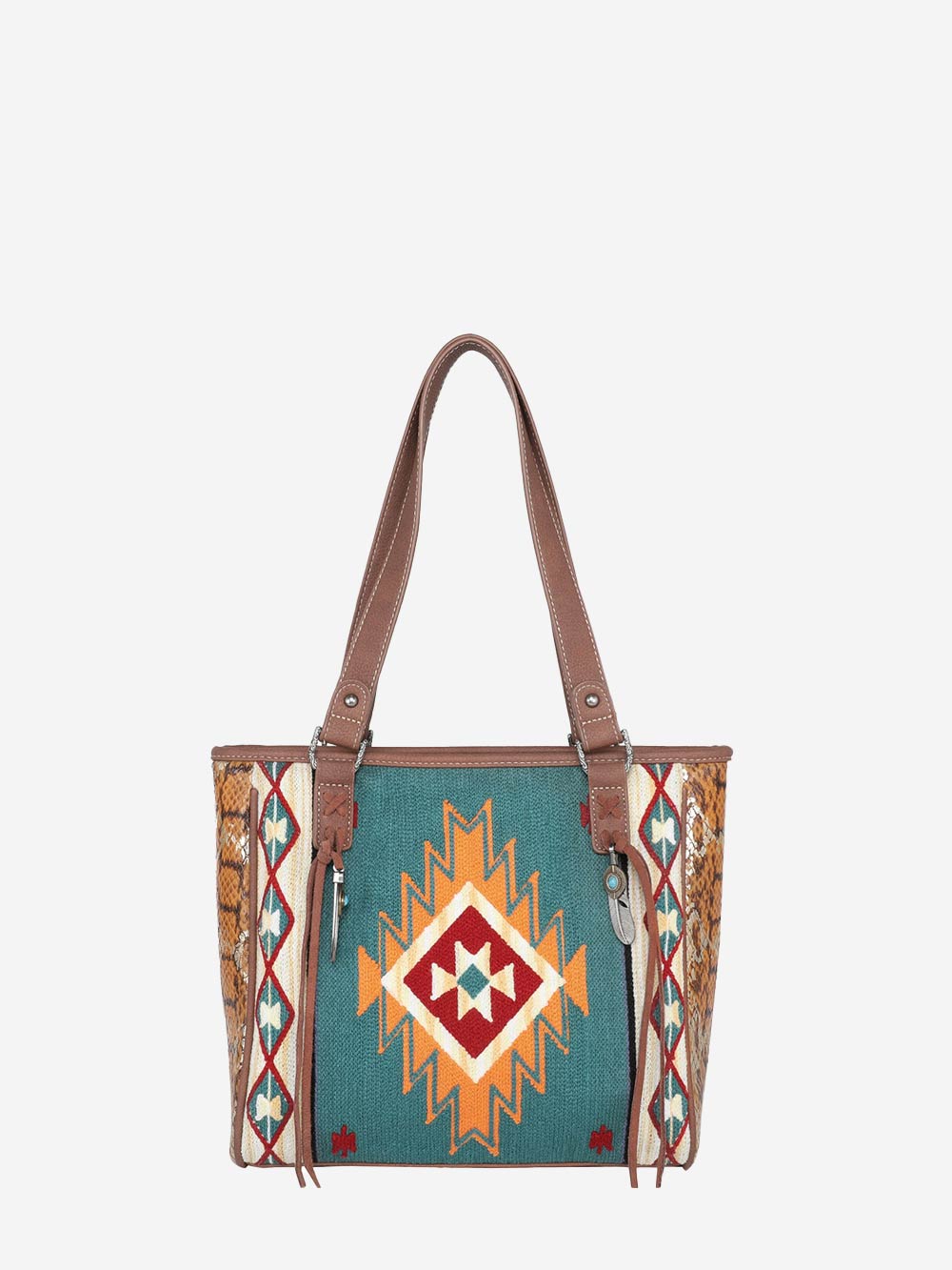 Montana West Aztec Tapestry Concealed Carry Tote Bag - Montana West World