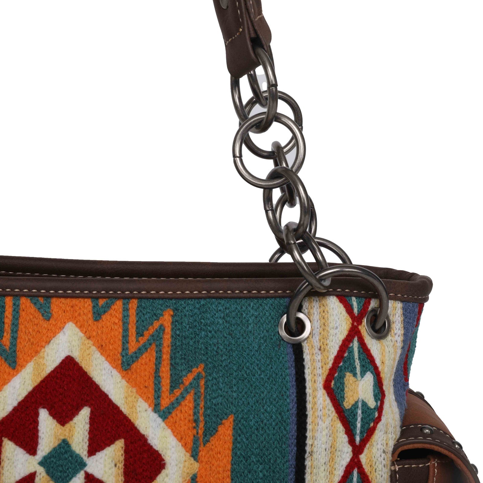 Montana West Aztec Tapestry Concealed Carry Satchel - Montana West World