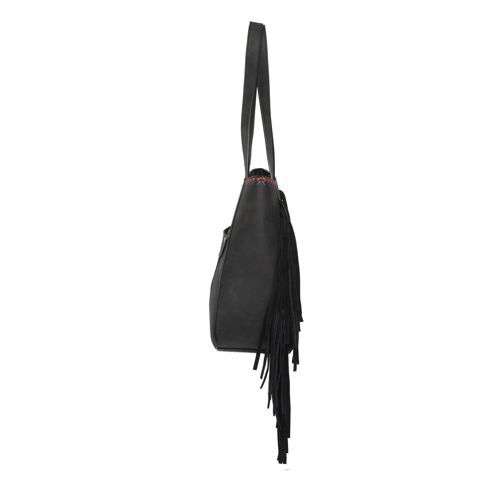 Wrangler Embroidered Fringe Collection Concealed Carry Tote - Montana West World