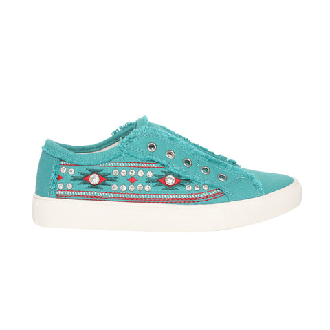 Montana West Aztec Printed Canvas Shoes - Montana West World