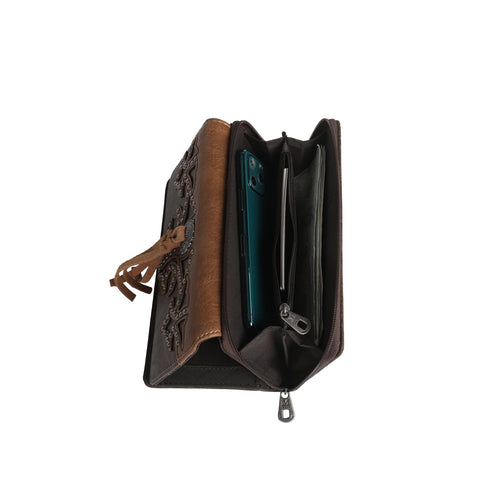 Montana West Boot Scroll Collection Wallet - Montana West World