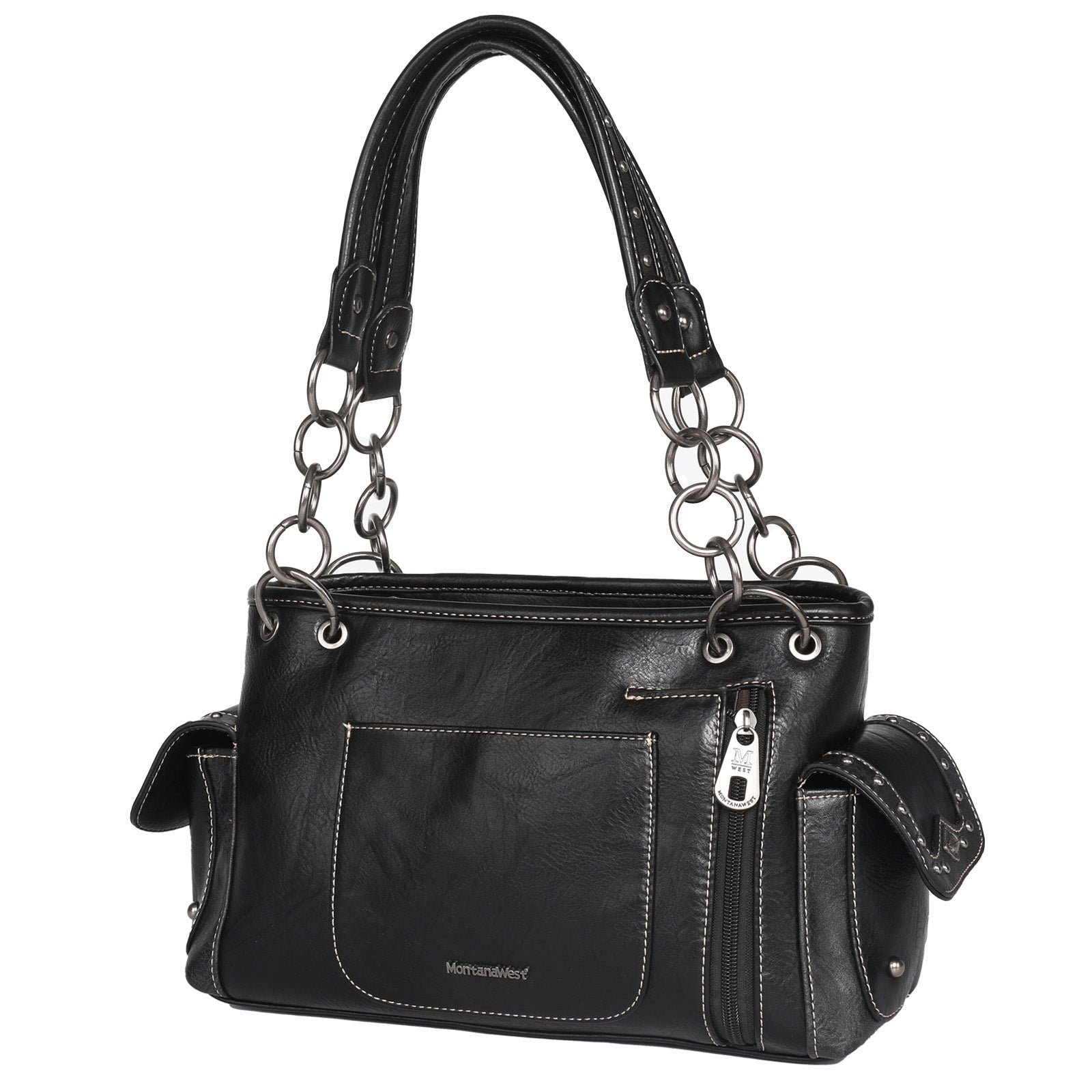 Montana West Whipstitch Collection Concealed Carry Satchel - Montana West World