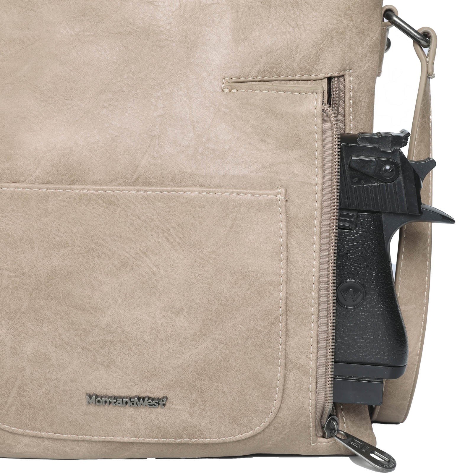 Montana West Whipstitch Concealed Carry Crossbody Bag - Montana West World