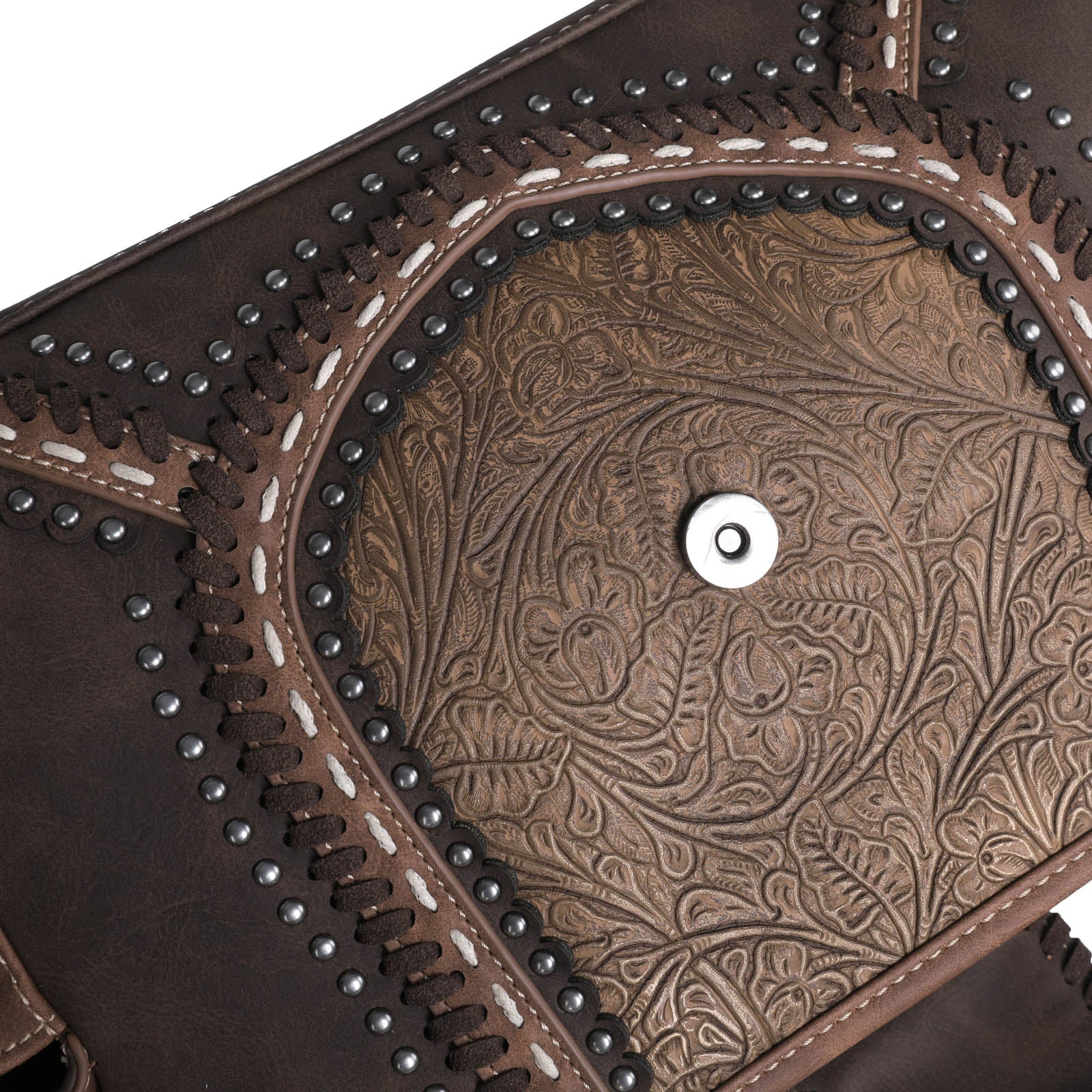 Montana West Embossed Collection Concealed Carry Satchel - Montana West World