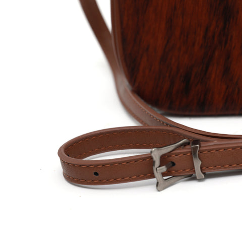 Montana West 100% Genuine Leather Calf Hair Crossbody bag - Montana West World