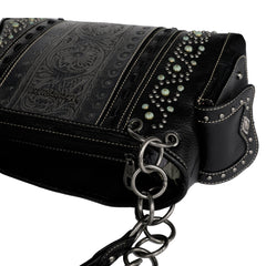 Montana West Floral Embossed Concealed Carry Satchel - Montana West World
