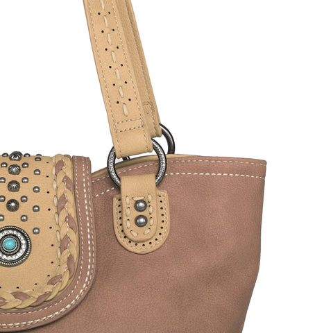 Montana West Concho Collection Concealed Carry Tote - Montana West World