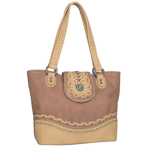 Montana West Concho Collection Concealed Carry Tote - Montana West World