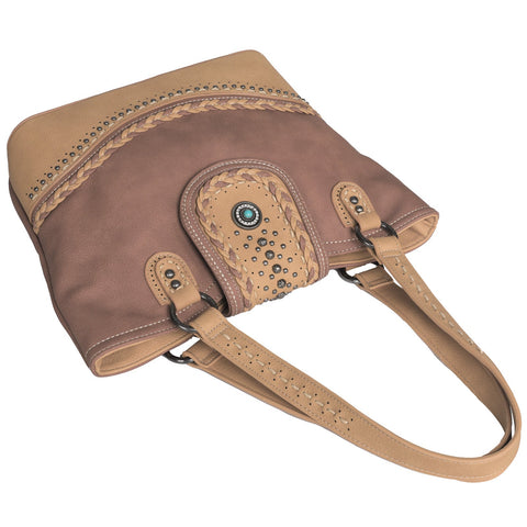 Montana West Concho Collection Concealed Carry Tote - Montana West World