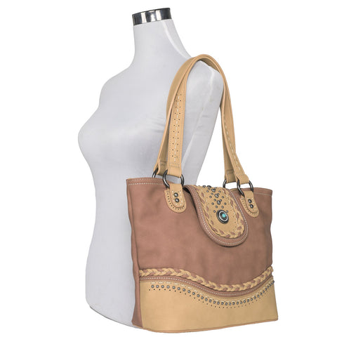 Montana West Concho Collection Concealed Carry Tote - Montana West World