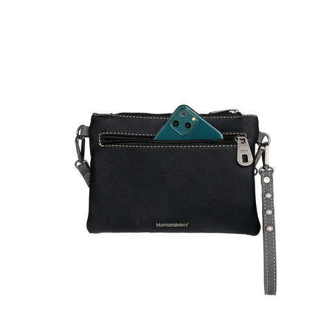 Montana West Stone Concho Crossbody Clutch - Montana West World