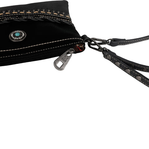 Montana West Stone Concho Crossbody Clutch - Montana West World