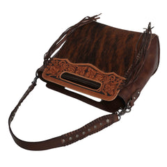 Montana West Western Tooled Hair-on Concealed Carry Hobo - Montana West World