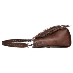 Montana West Western Tooled Hair-on Concealed Carry Hobo - Montana West World