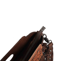 Montana West Western Tooled Hair-on Concealed Carry Hobo - Montana West World