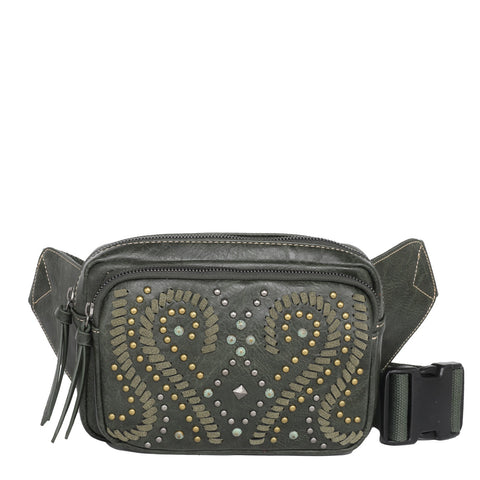 Montana West Whipstitch Collection Fanny Pack - Montana West World