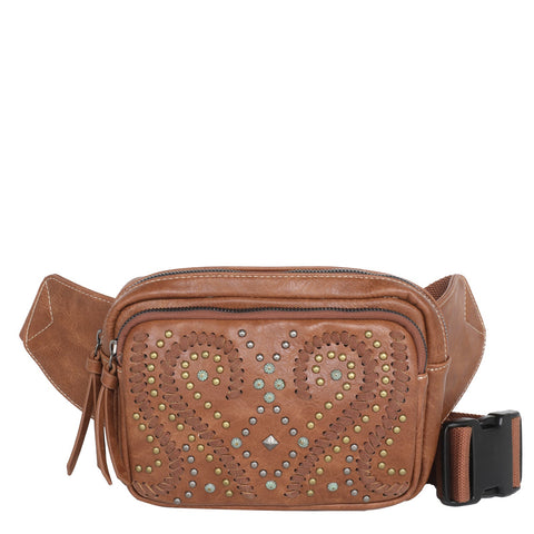 Montana West Whipstitch Collection Fanny Pack - Montana West World