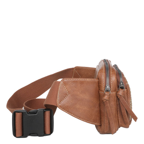 Montana West Whipstitch Collection Fanny Pack - Montana West World