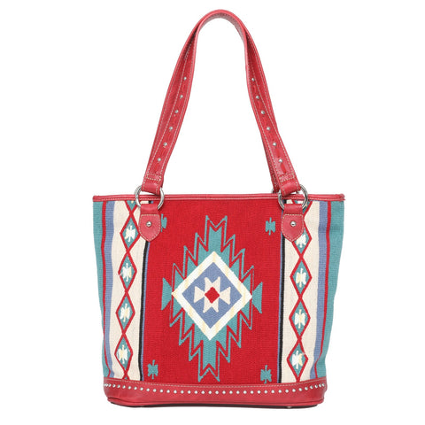 Montana West Aztec Tapestry Concealed Carry Tote - Montana West World