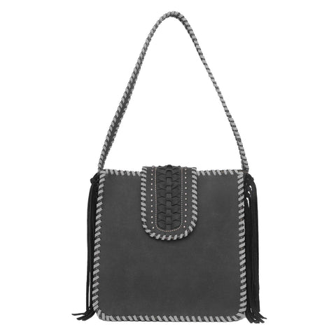 Montana West Whipstitch Fringe Carry Hobo - Montana West World