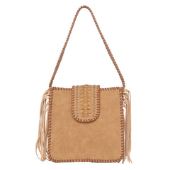 Montana West Whipstitch Fringe Carry Hobo - Montana West World