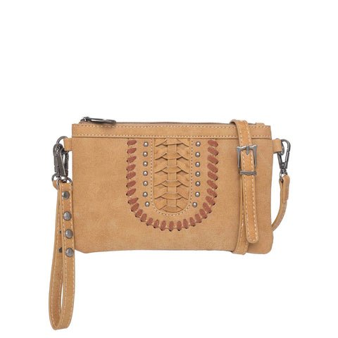 Montana West Tribal Whipstitch Western Crossbody Clutch - Montana West World