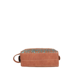 Trinity Ranch Hair On Cowhide Collection Travel Pouch - Montana West World