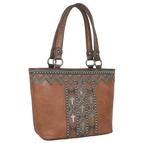 Montana West Concho Collection Concealed Carry Tote - Montana West World