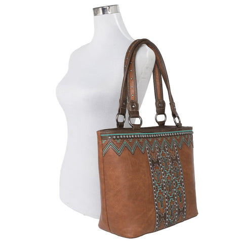 Montana West Concho Collection Concealed Carry Tote - Montana West World