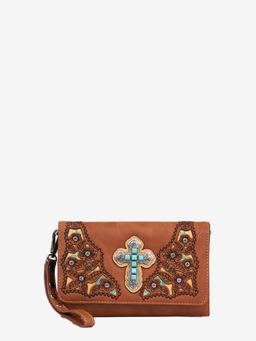 Montana West Spiritual Collection Crossbody Wallet - Montana West World