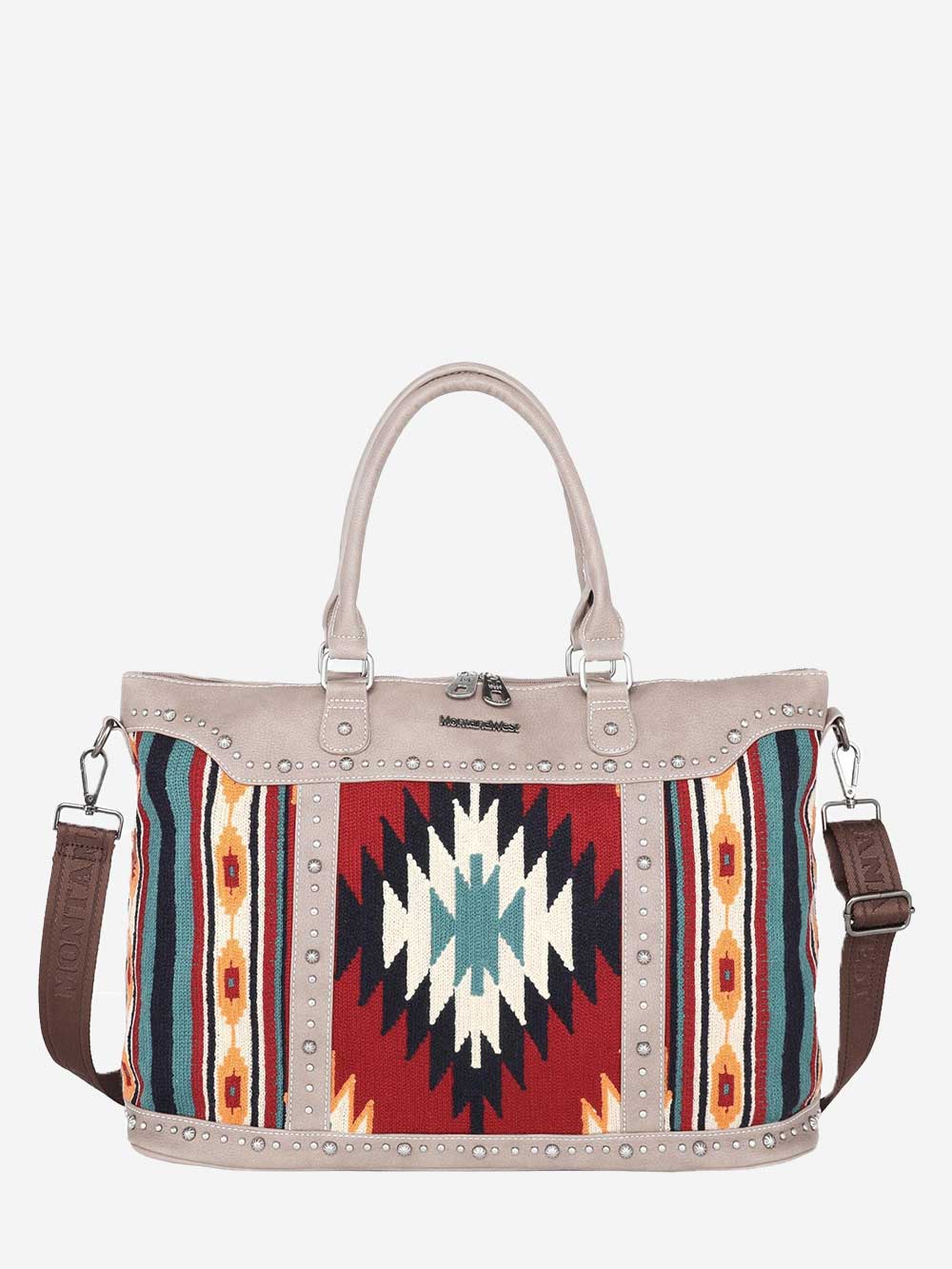 Montana West Aztec Tapestry Collection Weekender Bag - Montana West World