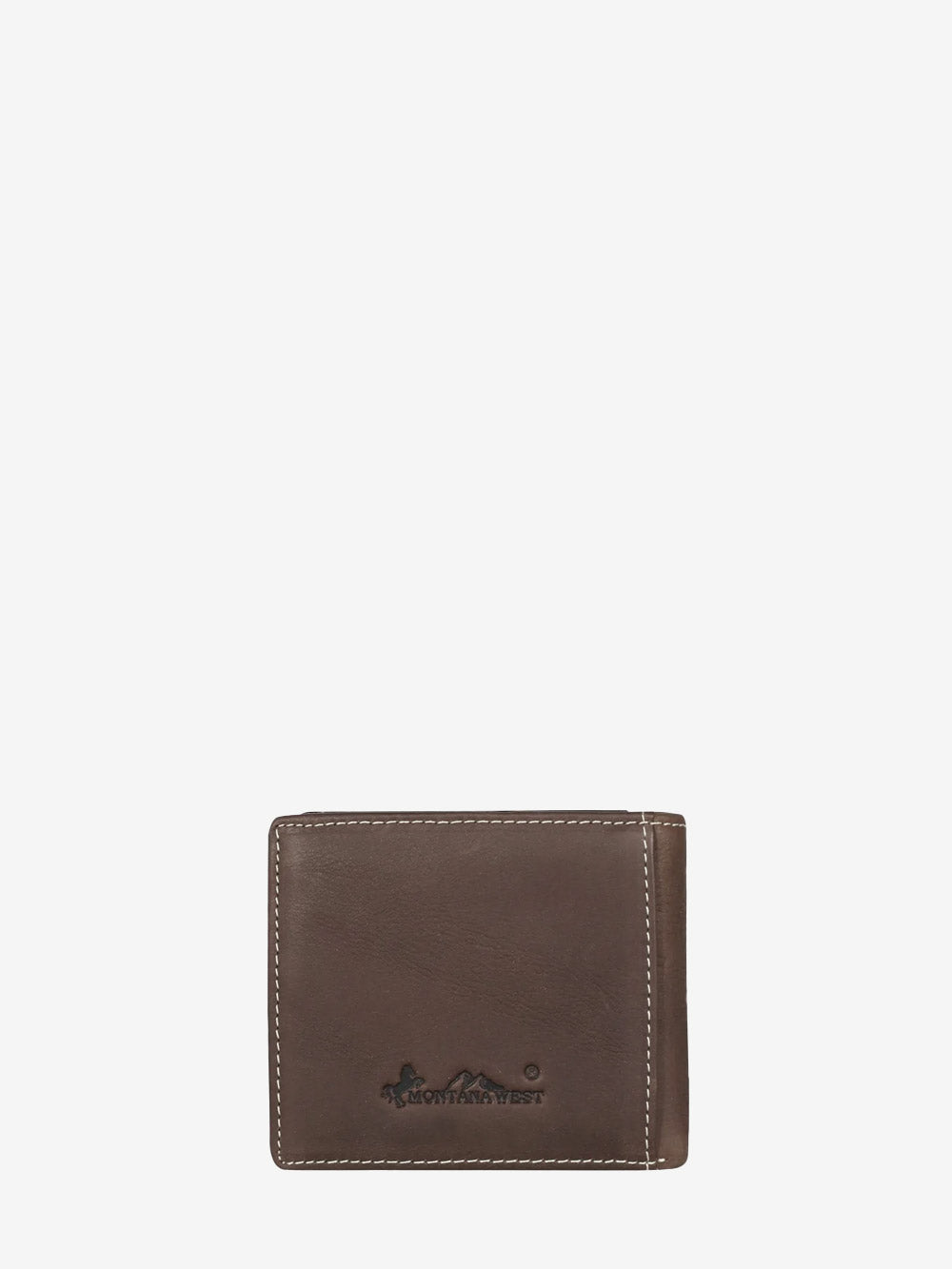 Montana West Genuine Leather Floral Tooled Men's Wallet - Montana West World
