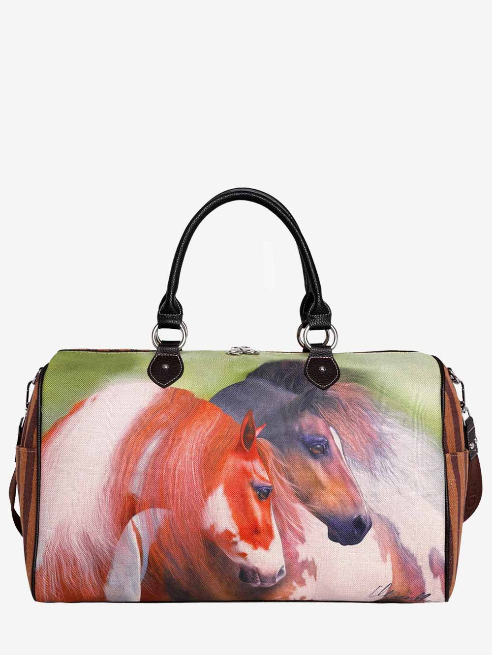 Montana West Horse Canvas Weekender Bag - Montana West World