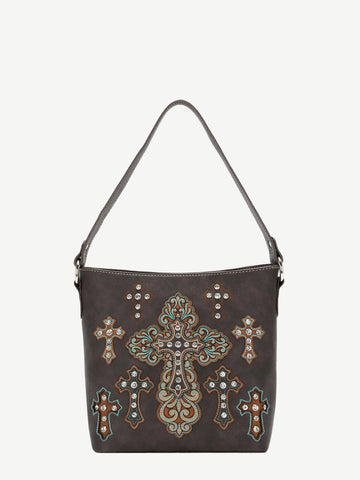 Montana West Embroidered Spiritual Concealed Carry Hobo - Montana West World