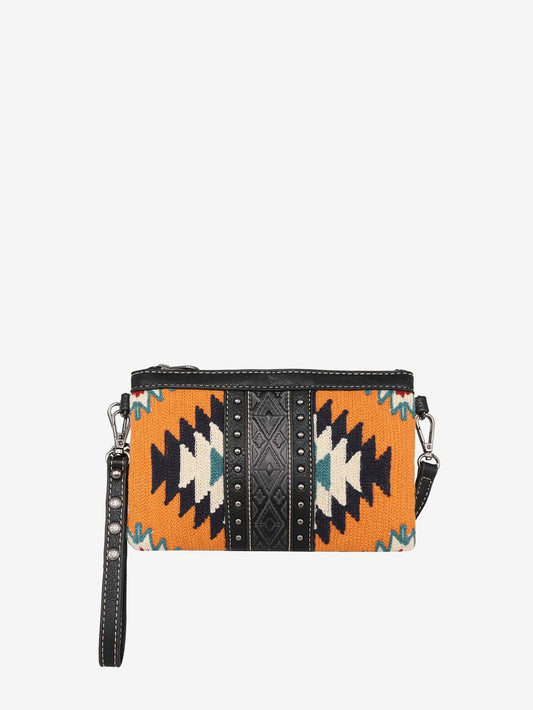 Montana West Aztec Tapestry Crossbody Clutch - Montana West World