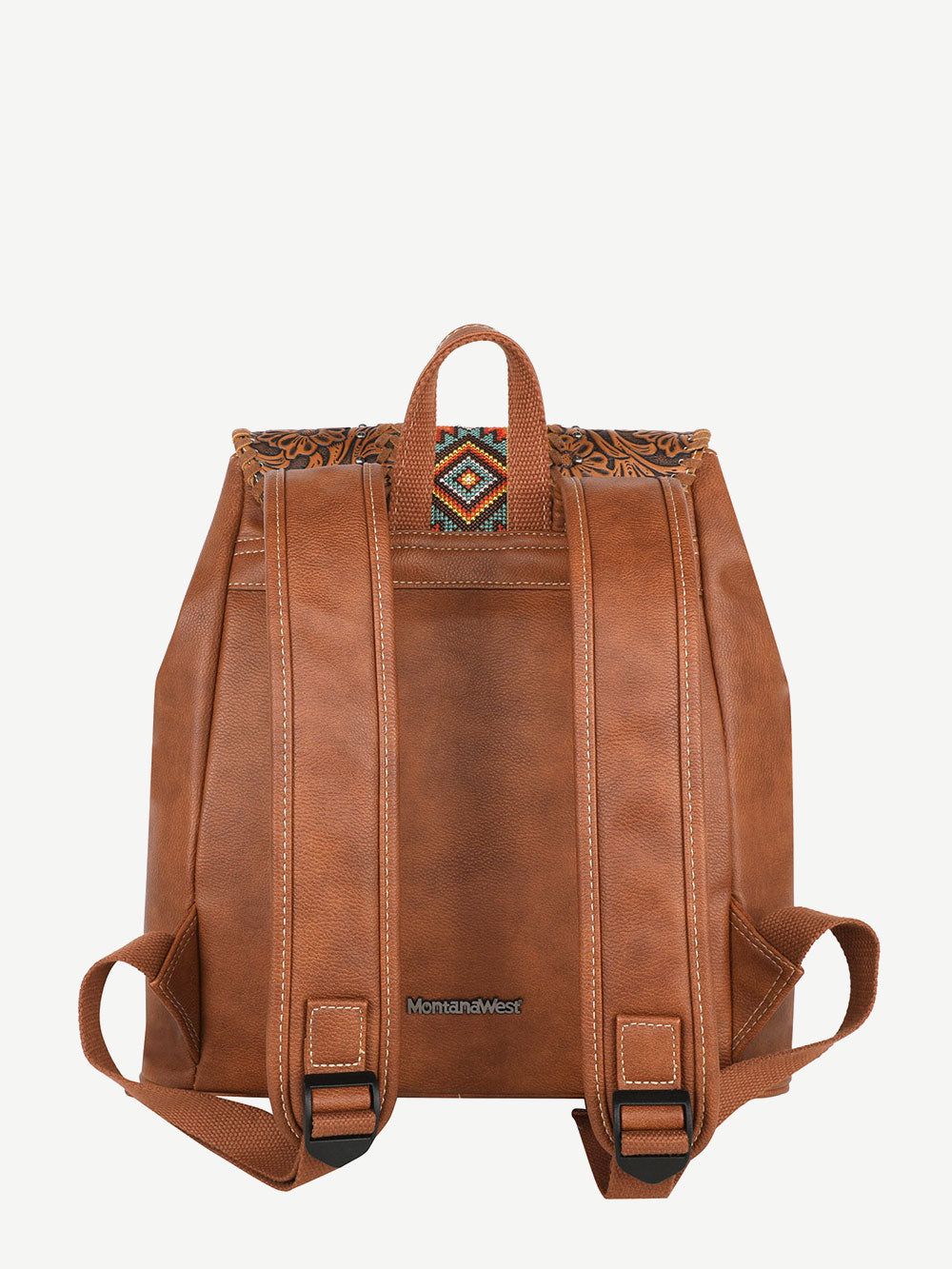 Montana West Floral Tooling Aztec Backpack - Montana West World