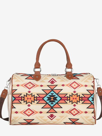 Montana West Aztec Canvas Weekender Bag - Montana West World