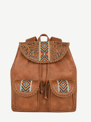 Montana West Floral Tooling Aztec Backpack - Montana West World