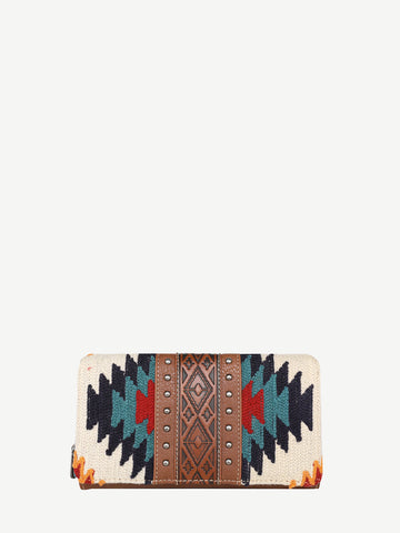 Montana West Embossed Aztec Tapestry Wallet - Montana West World