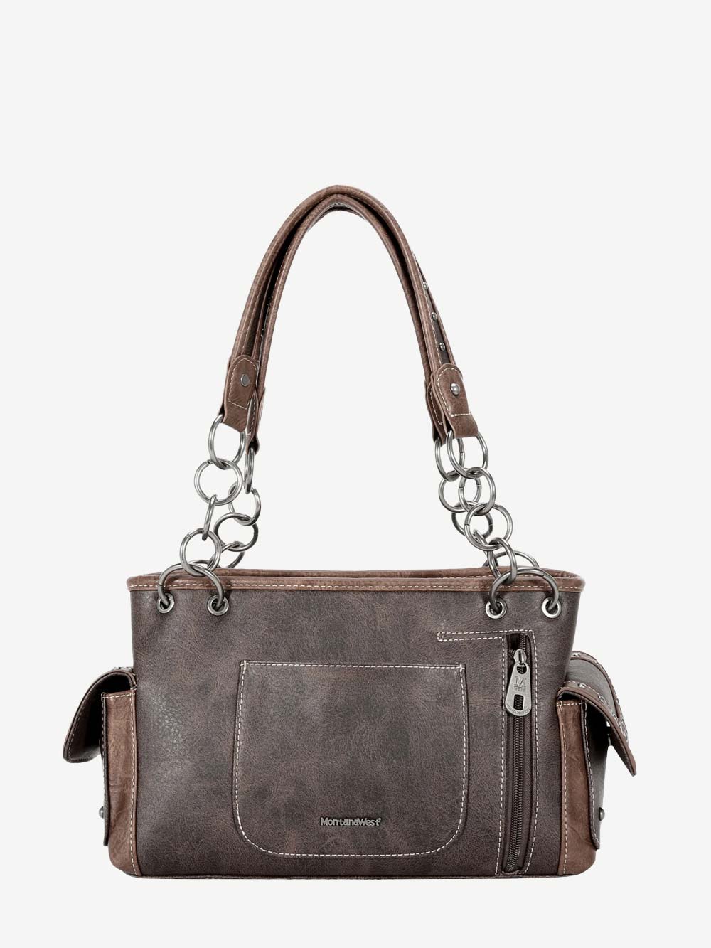 Montana West Cut-Out Boot Scroll Concealed Carry Satchel - Montana West World