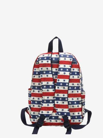 Montana West Allover Stars and Stripes Backpack - Montana West World